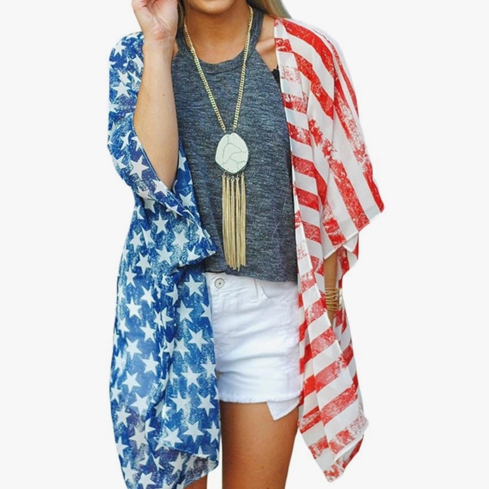 Stars and Stripes Kimono
